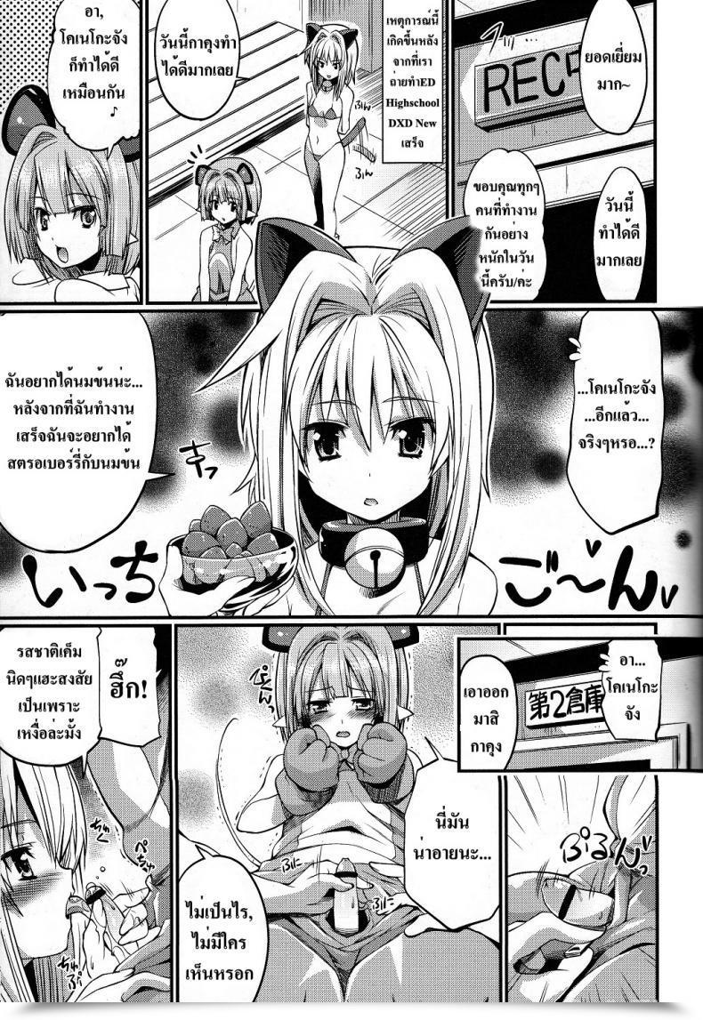 Doujin C85 Z-Tabukuroneko Home Gyonikun Koneko-Tan To, Gasper-Kyun | Koneko-Tan And Gasper-Kyun Highschool Dxd โดจินแปลไทย 5