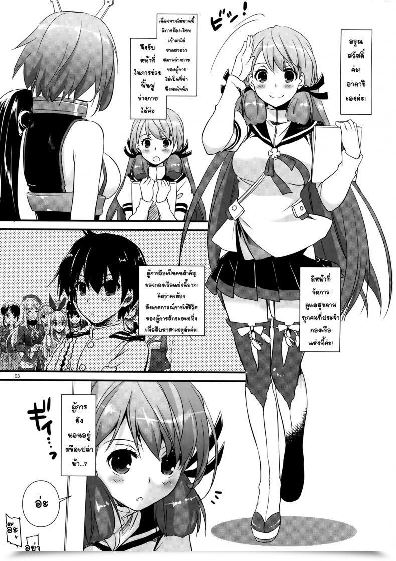 Doujin Comic1☆9 Digital Lover Nakajima Yuka D.L. Motion 94 Kantai Assortment -Kancolle- โดจินแปลไทย 3