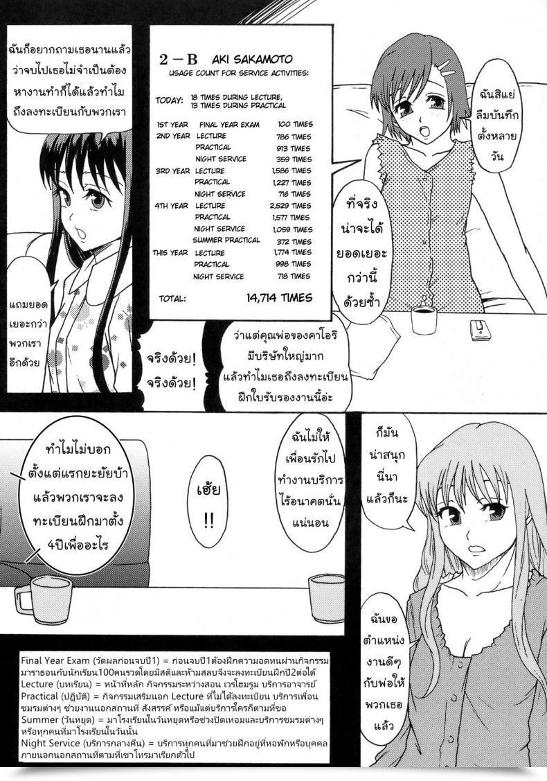 Doujin C72 Ringo Gakuen Mayonnaise. Good World โดจินแปลไทย 59