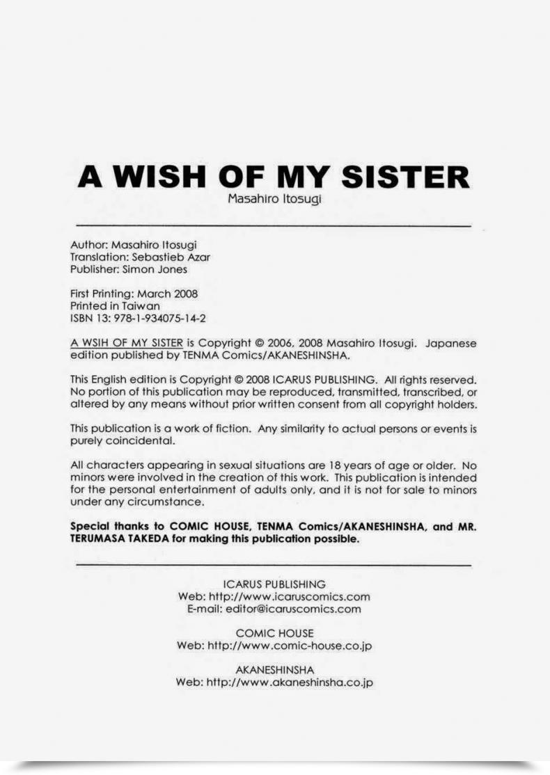 Doujin Masahiro Itosugi A Want Of My Sister Ch.8 - Scent Of Milk โดจินแปลไทย 41