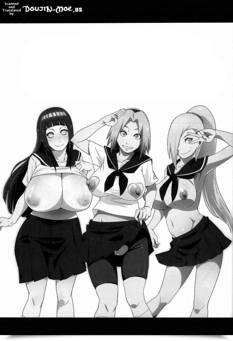 Doujin C87 Karakishi Youhei-Dan Shinga Sahara Wataru Haouju 2 Naruto โดจินแปลไทย 3