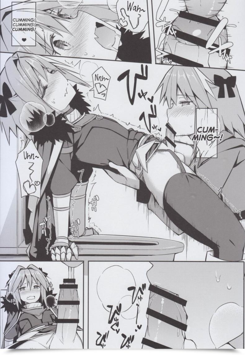Doujin E-Mail Protected Itose Ikuto Cosplay Astolfo-Kun No Ochinchin Limitless Blade Works โดจินแปลไทย 19