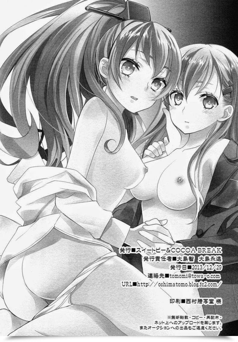Doujin X สิซึยะ C89 Candy Pea Ooshima Tomo Yurikan Yotogibanashi Kantai Assortment -Kancolle- โดจินแปลไทย 51