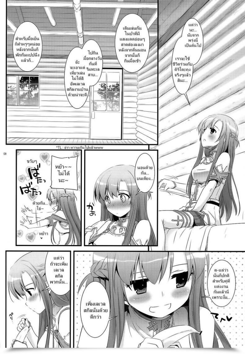 Doujin Digital Lover Nakajima Yuka D.L. Motion 71 Sword Artwork On-Line โดจินแปลไทย 15