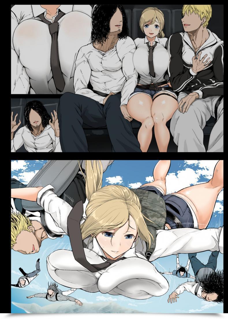 Doujin Pubg Aomizuan Shimantogawa Geneki Joshidaisei To, Iyarashii Donkatsu Playerunknown'S Battlegrounds โดจินแปลไทย 109