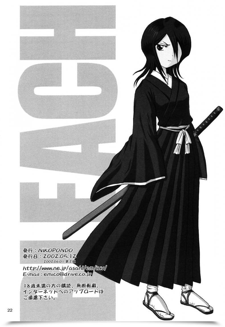 Doujin Cr31 Nikopondo Aoyama Reo Grateful Lifeless Bleach โดจินแปลไทย 37