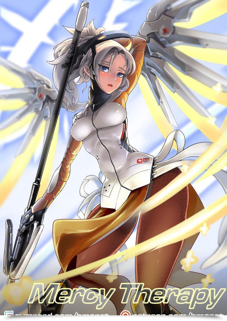 Doujin Hm Mercy Remedy Overwatch โดจินแปลไทย 33