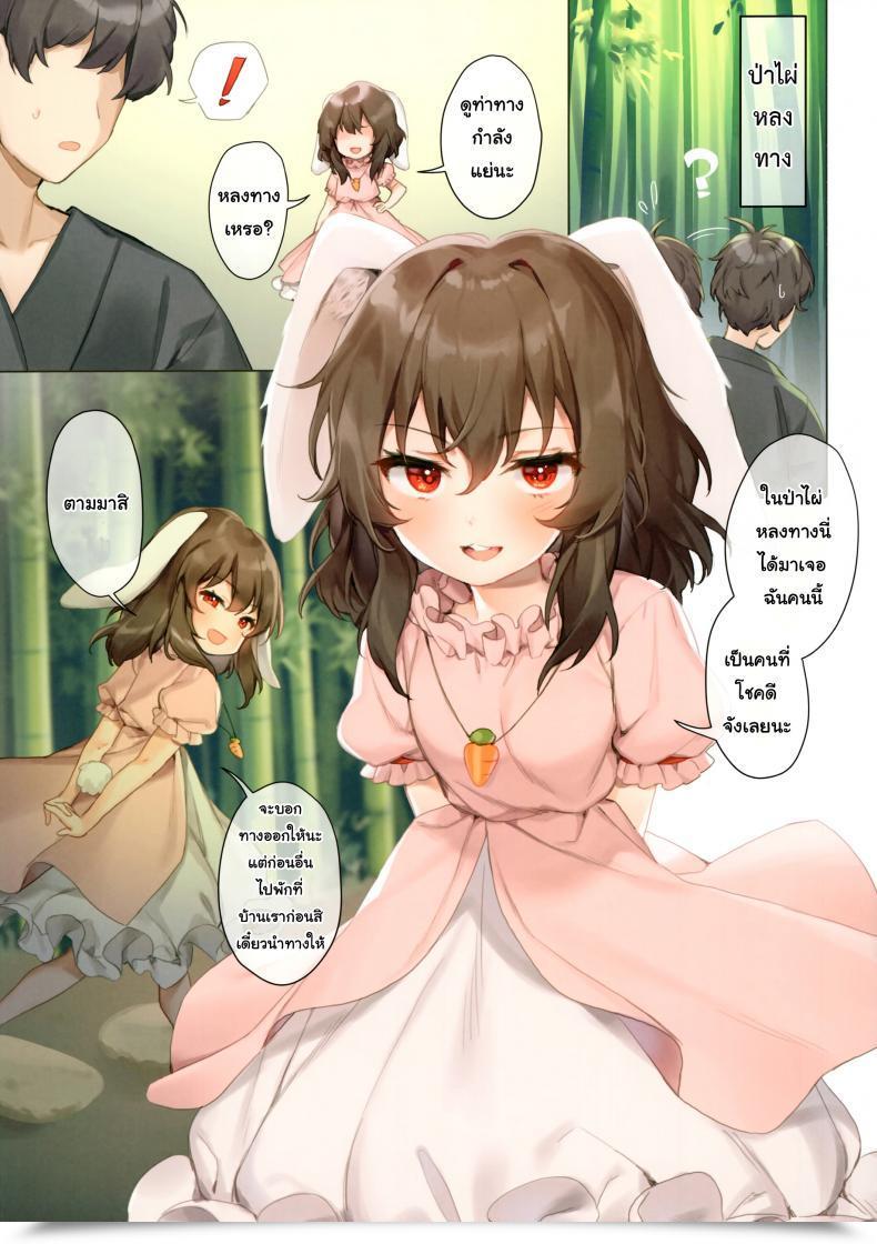 Doujin Somnia Hajin Tewi To Hitobanjuu Touhou Venture โดจินแปลไทย 3