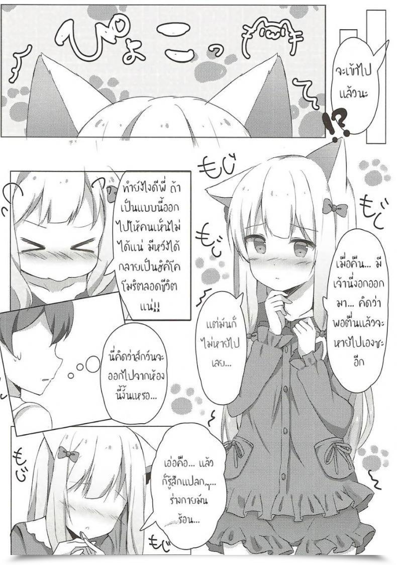 Doujin Sc2017 Summer Season Poyopoyosky Saeki Sora Ore No Imouto Ni Nekomimi Ga Haete Ecchi Ni Naru Wake Ga Nai!! Eromanga Sensei โดจินแปลไทย 7