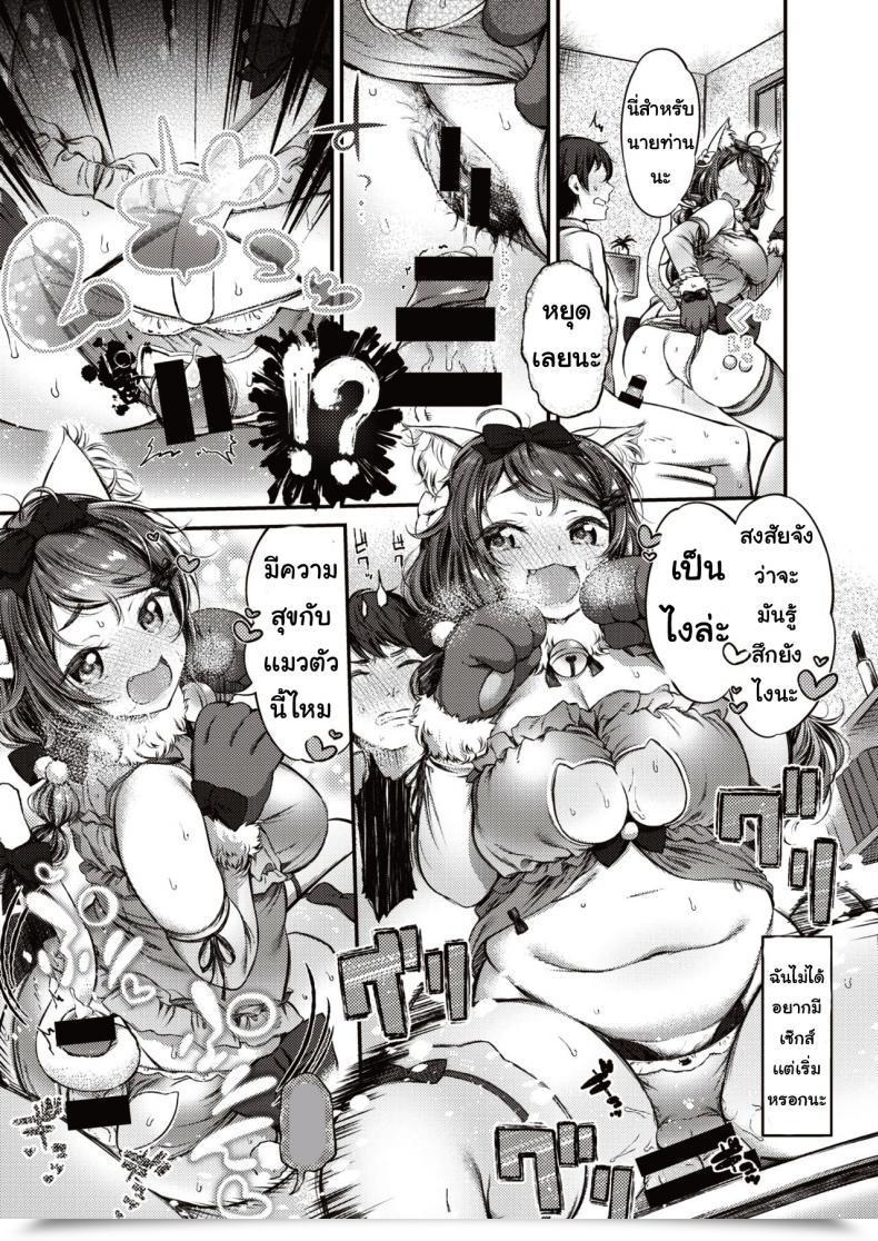 Doujin Saku Masu Wagahai Wa Nekodearu โดจินแปลไทย 21