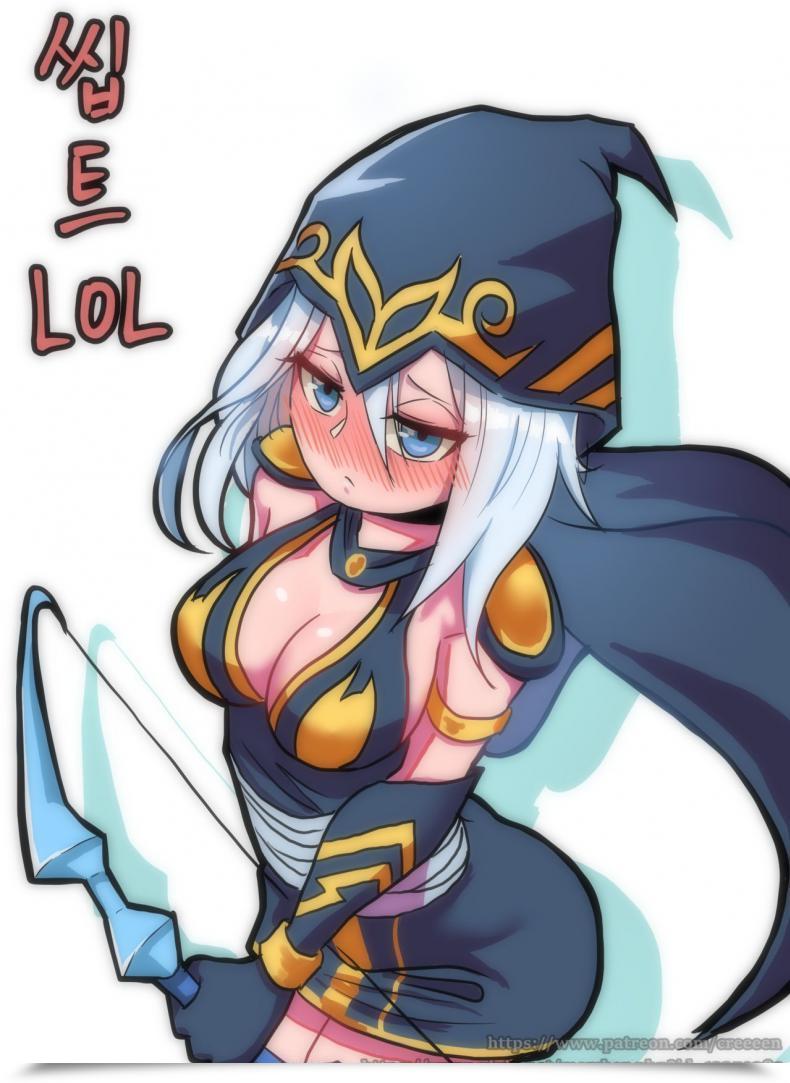 Doujin Creeeen Ashe Comedian League Of Legends โดจินแปลไทย 51