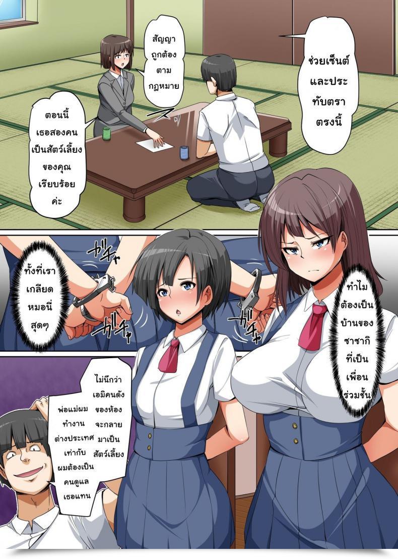 Doujin Ncp Pet To Shite Haikyuu Sareta Shimai โดจินแปลไทย 3