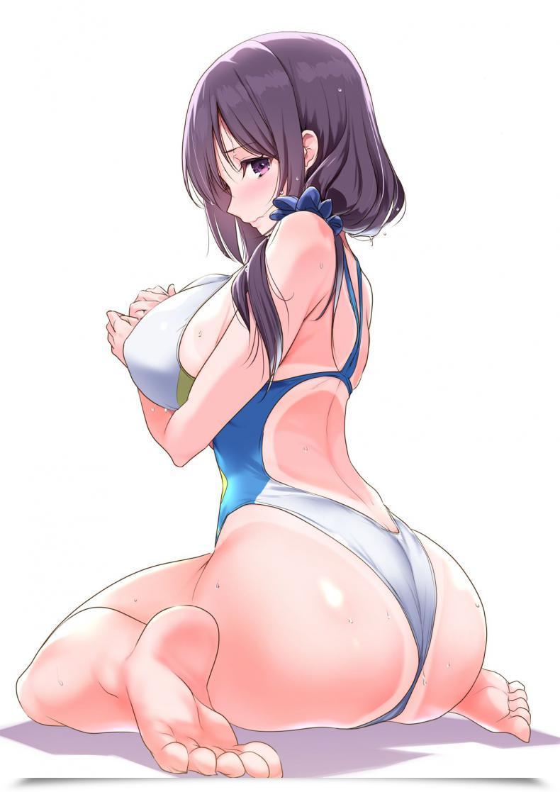 Doujin Nylon 100% Nylon Kyonyuu Ga Nayami No Suiei Buin โดจินแปลไทย 3