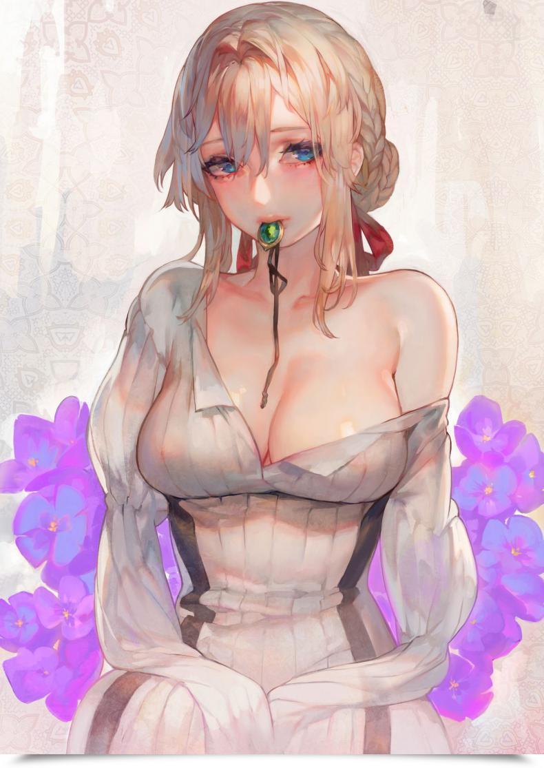 Doujin Aoin No Junreibi Aoin Dreaming Backyard Violet Evergarden โดจินแปลไทย 3
