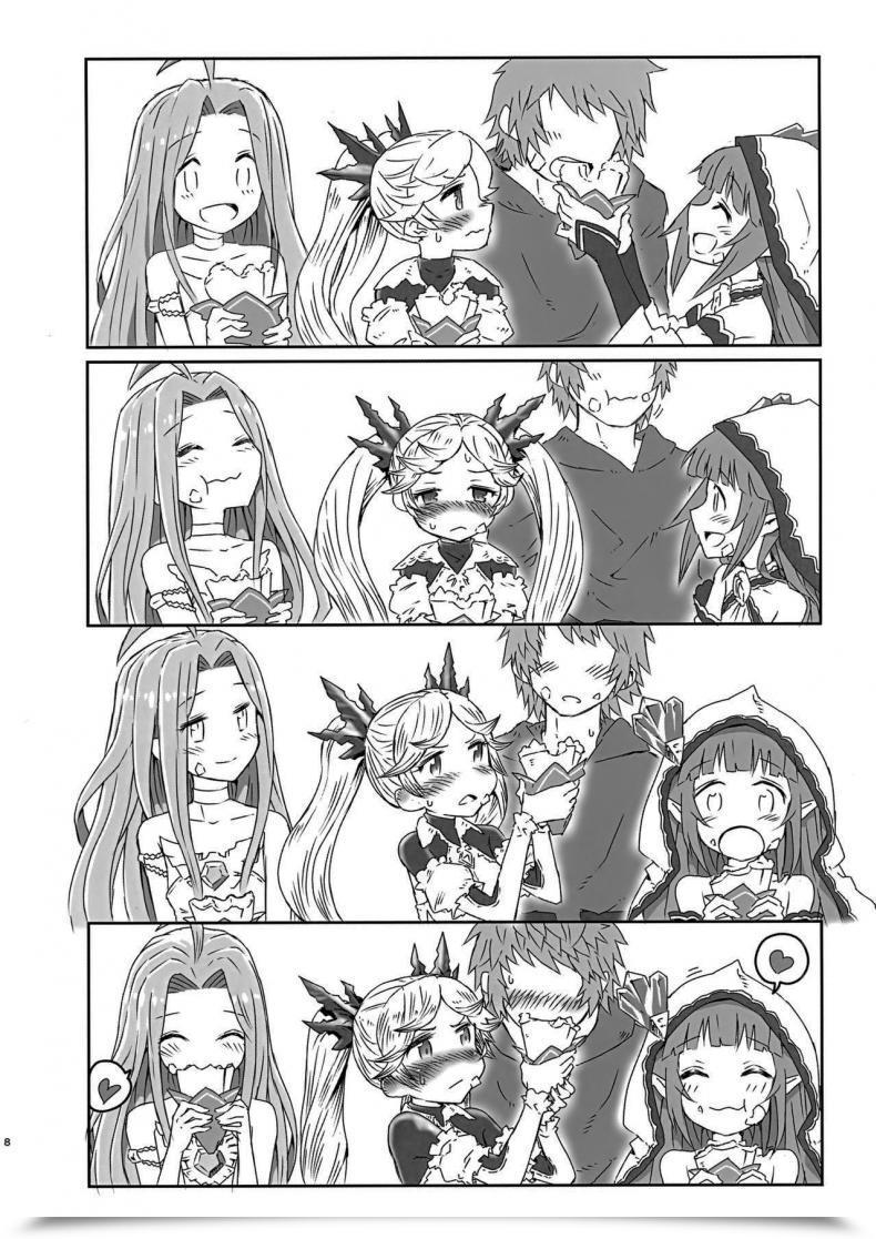 Doujin Zenkuu No Hasha 15 Onibi Kuudan Onibi Io-Chan To Gran-Kun Ga Ichaicha H Shichau Hon Granblue Fantasy โดจินแปลไทย 13