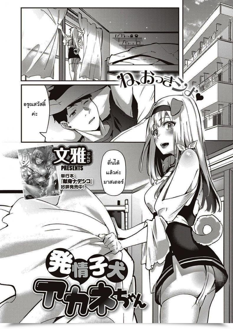 Doujin Bunga Hatsujou Koinu Akane-Chan Comedian Exe 29 โดจินแปลไทย 3