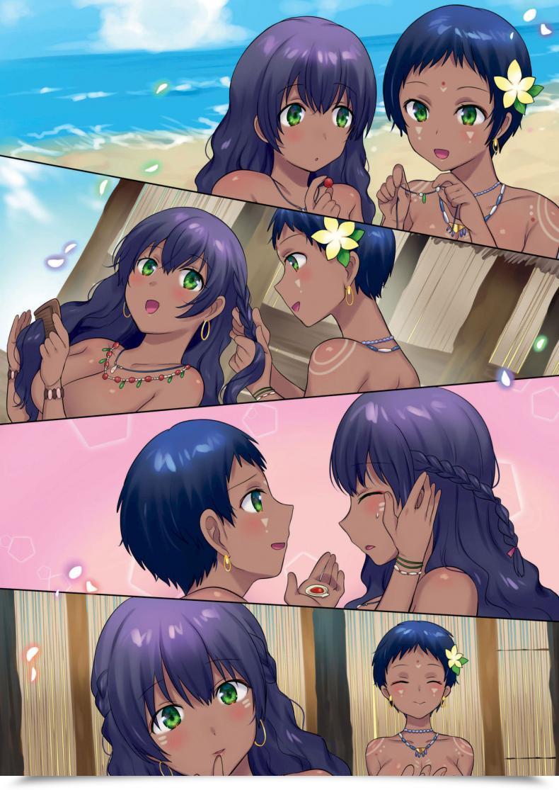 Doujin Tsf No F Hiiragi Popura The Story Of How Turned A Member♀ Of A Tribe On An Unexplored Island And Have Become A Greatest Good Friend'S Spouse ไทย โดจินแปลไทย 49