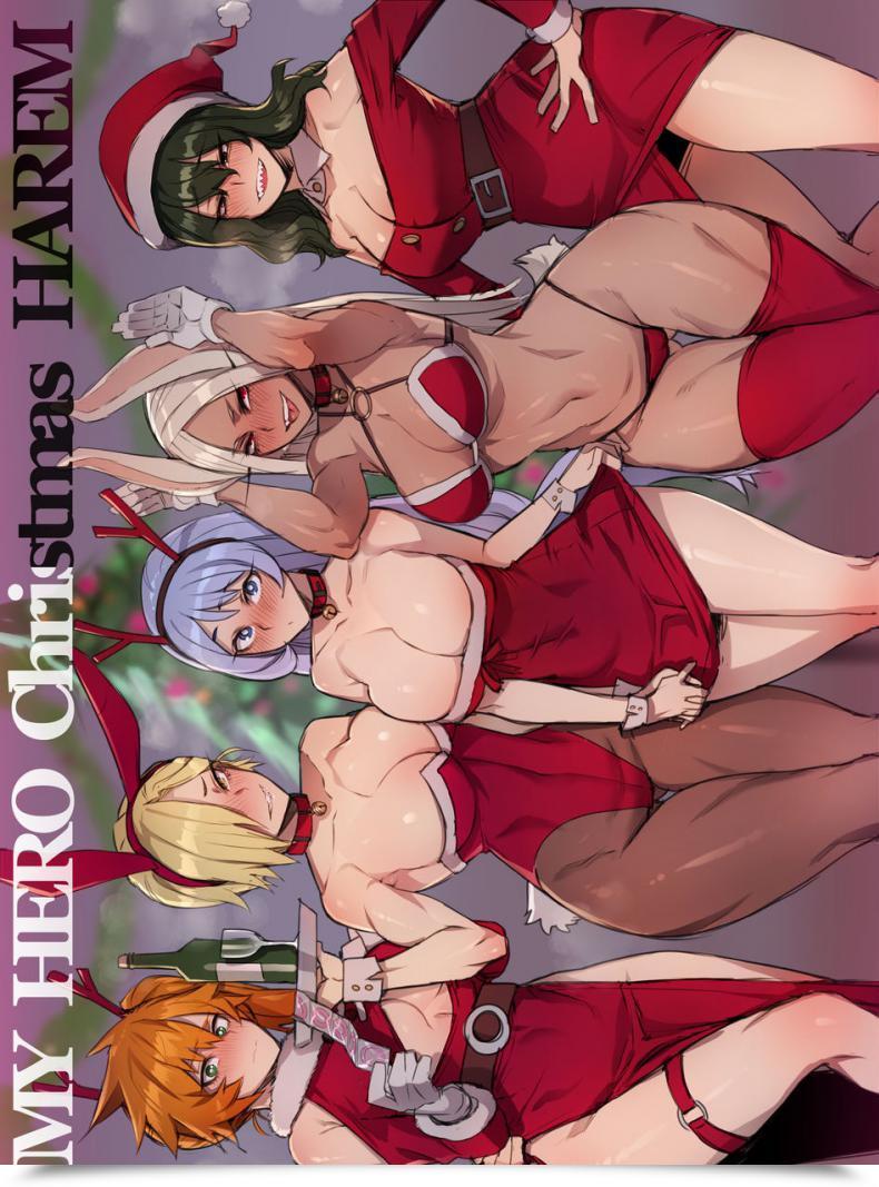 Doujin Ratatatat74 My Hero Christmas Harem Boku No Hero Academia โดจินแปลไทย 81