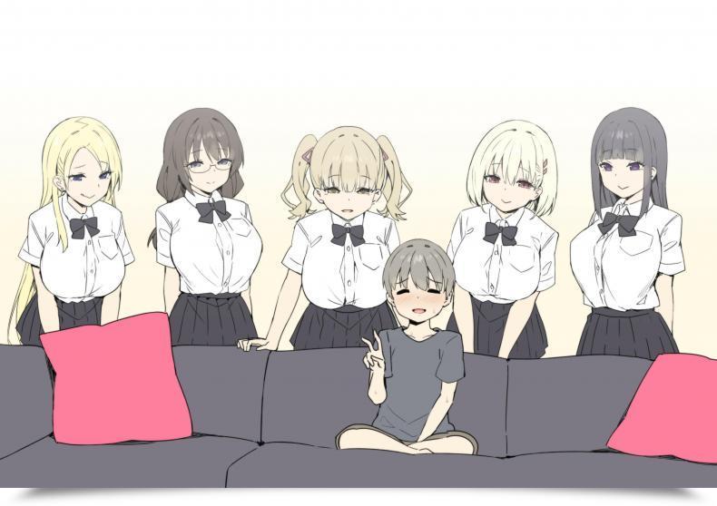 Doujin Sky Joshi Kōsei Wealthy Thots โดจินแปลไทย 57