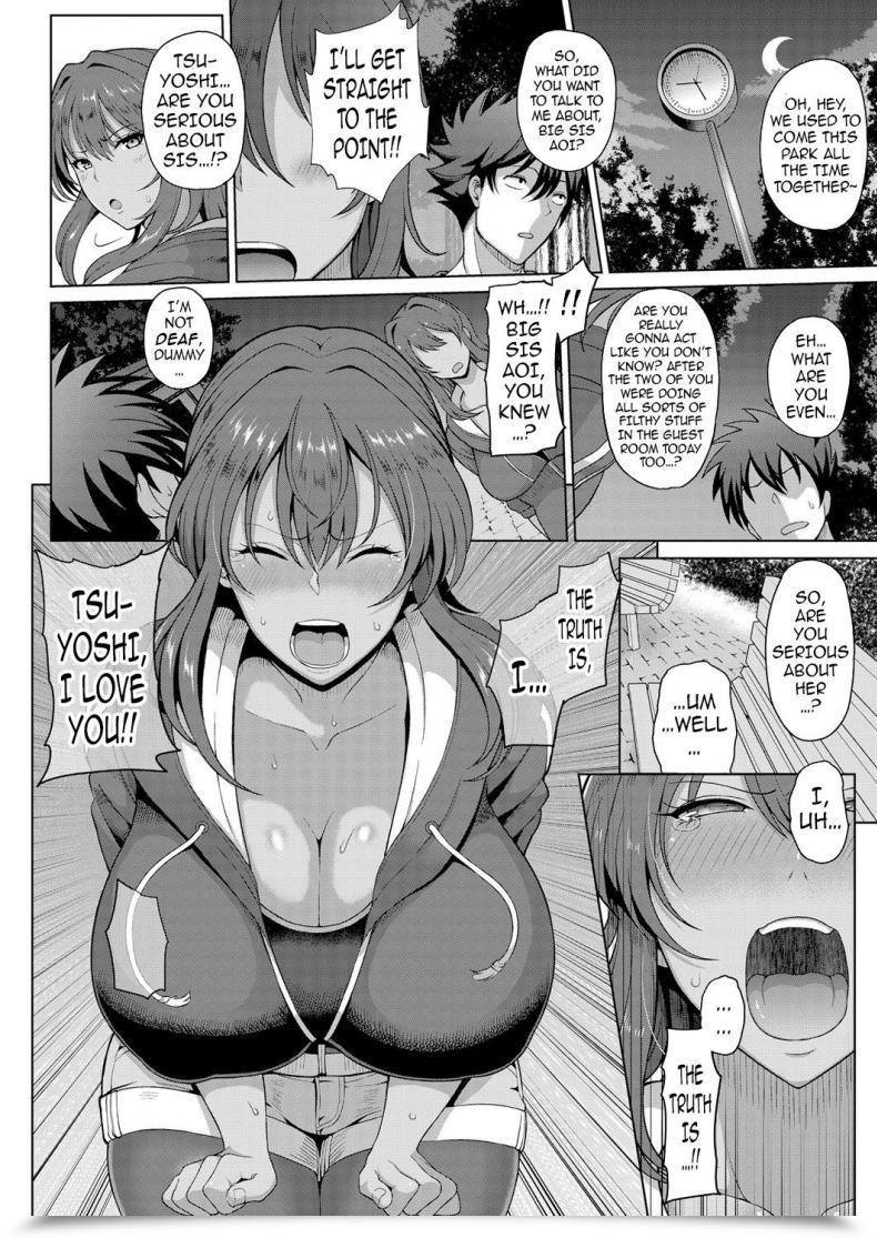 Doujin Tawara Hiryuu Toshiue Zukushi Jukushita Sanshimai | The Three Older, Mature Sisters Subsequent Door English {Darknight} Vol. 2 โดจินแปลไทย 3