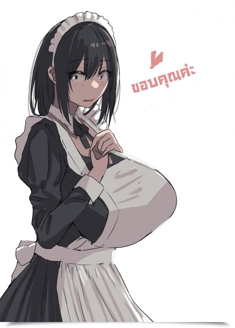 Doujin Works Natsuishi Nana Gokuama -Yonpakugan No Maid San- Tremendous Candy Crazy-Eyed Maid โดจินแปลไทย 69