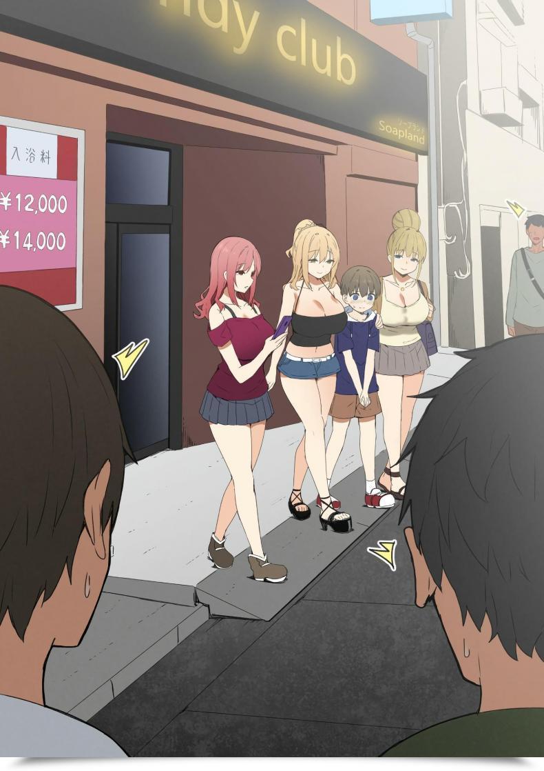 Doujin Sky Joshi Kōsei Wealthy Thots โดจินแปลไทย 69