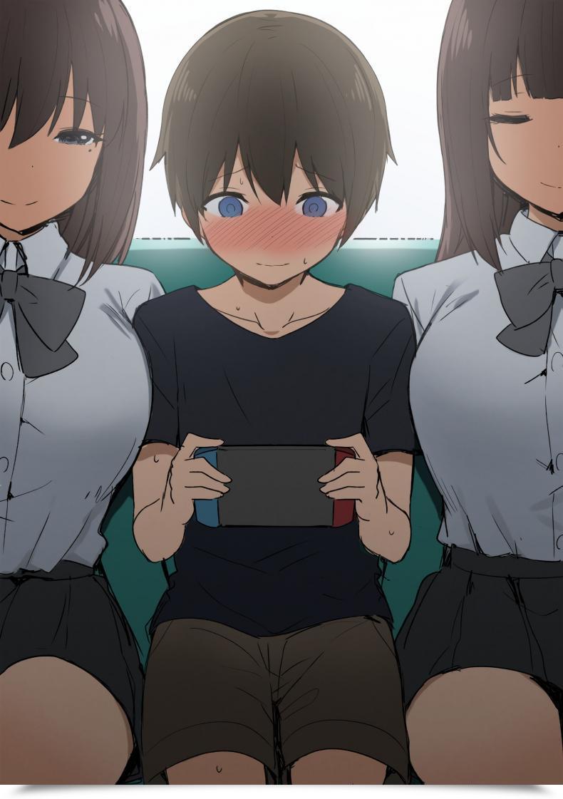 Doujin Sky Joshi Kōsei Wealthy Thots Half 1 โดจินแปลไทย 5