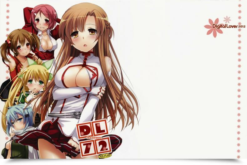 Doujin C83 Digital Lover Nakajima Yuka D.L. Motion 72 Sword Artwork On-Line โดจินแปลไทย 3