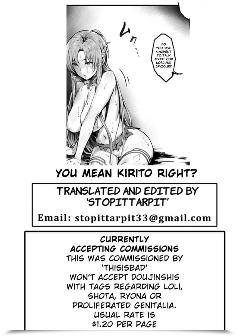 Doujin Ct24 Cior Ken-1 Asunama Sword Artwork On-Line Vol. 5 โดจินแปลไทย 31