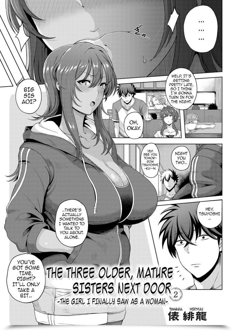 Doujin Tawara Hiryuu Toshiue Zukushi Jukushita Sanshimai | The Three Older, Mature Sisters Subsequent Door English {Darknight} Vol. 2 โดจินแปลไทย 9